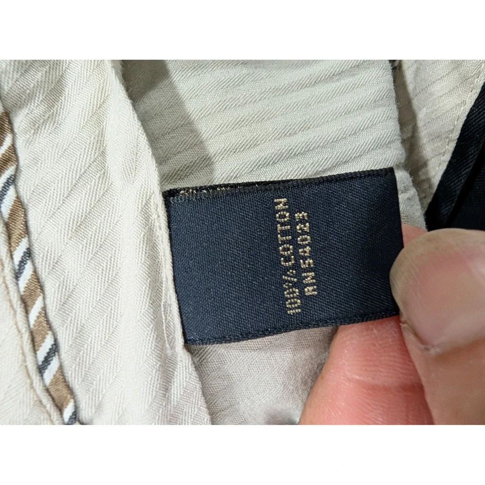 Banana Republic Mens Straight Fit Gavin Chino Pants‎ Black 34x32 Cotton